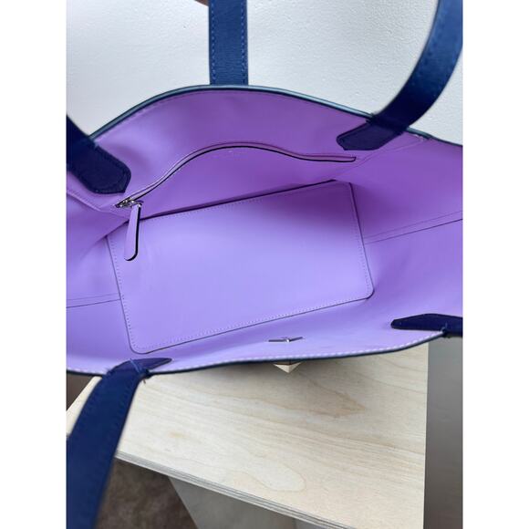 Kate Spade Purse Tote Kaci Wildflower Ditsy Small Tote, Blue Multi Preppy - Picture 14 of 14